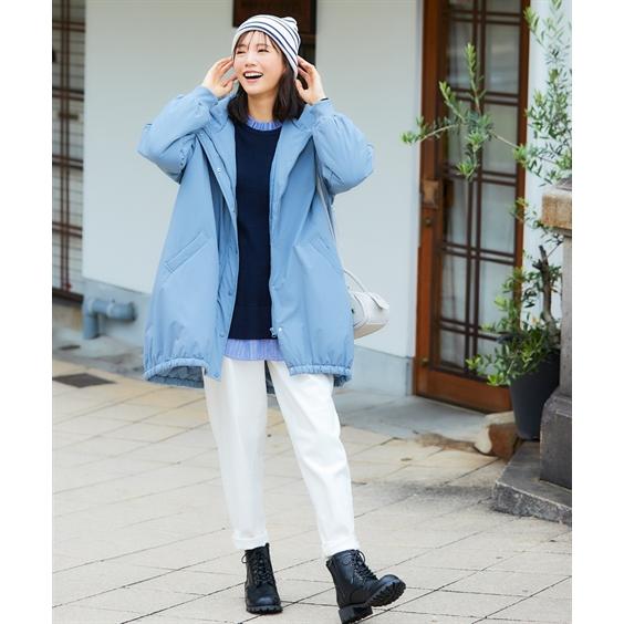 ニッセン（nissen） コート 大きいサイズ レディース ビッグ パーカー