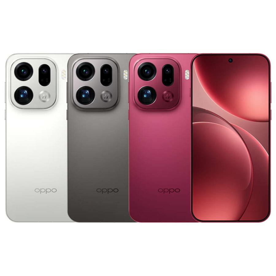 OPPO Find X9 PRO 12GB 256GB 赤色 AI 5G Dimensity 9500 CPU 6.78