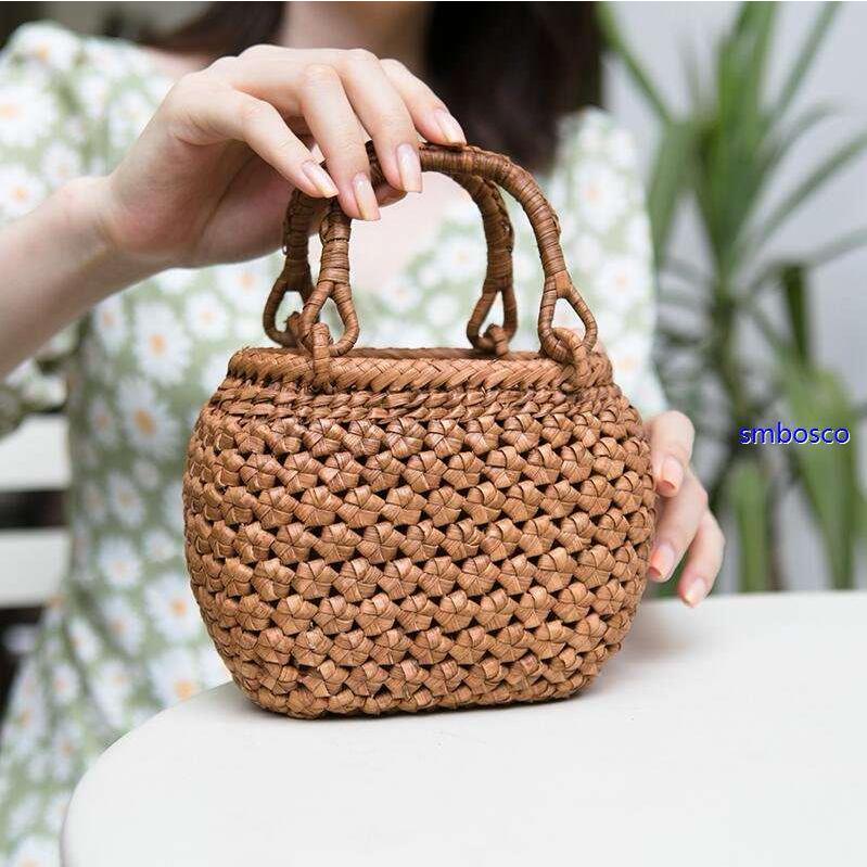 送料無料 最高級 山葡萄かごバッグ 花編みやまぶどう籠 手編み籠バッグ