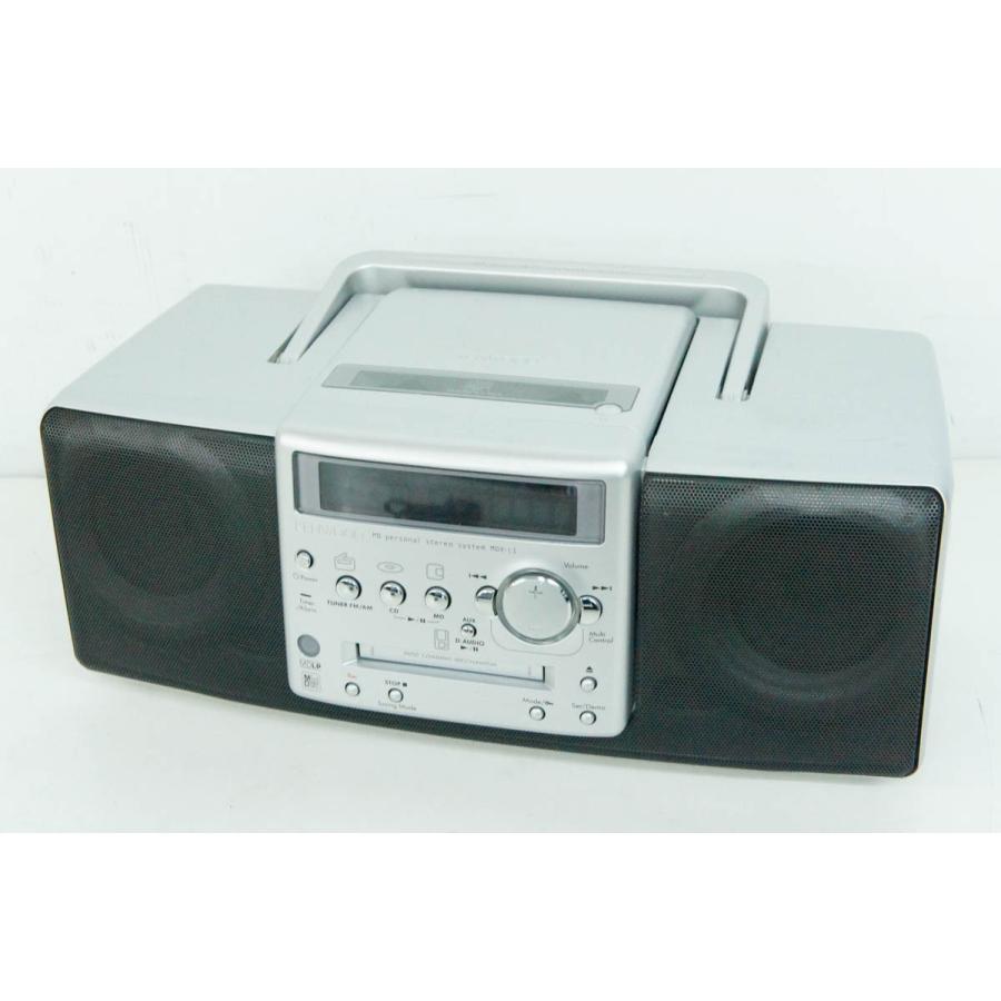 中古 KENWOODケンウッド MDパーソナルステレオシステム CD／MD／ラジオ