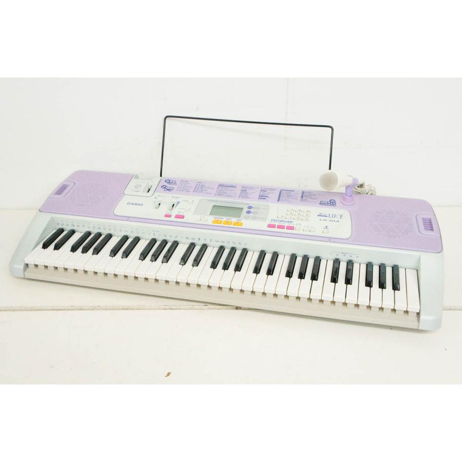 中古 CASIOカシオ 光ナビゲーションキーボード LK-103 電子キーボード
