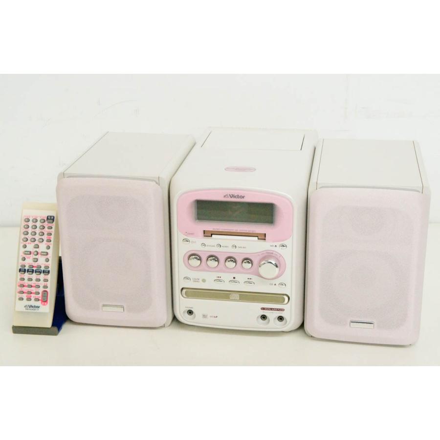 中古 JVC Victorビクター マイクロコンポーネントMDシステム CD／MD