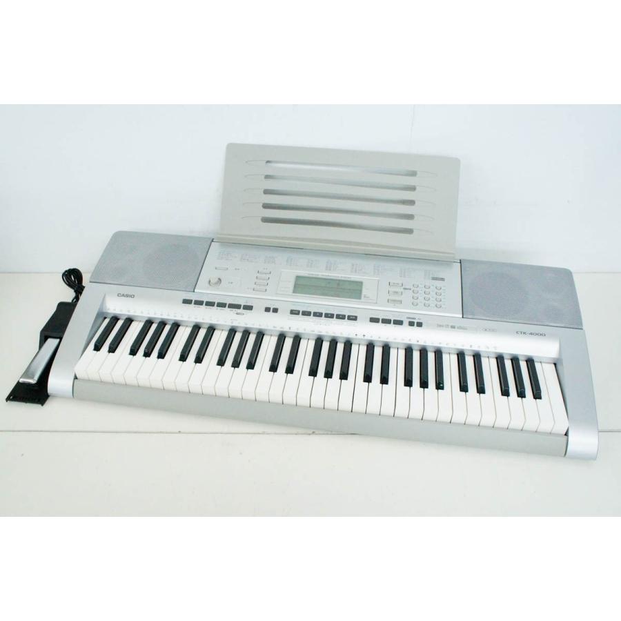 中古 カシオCASIO ベーシックキーボード 電子キーボード 61鍵 CTK-4000
