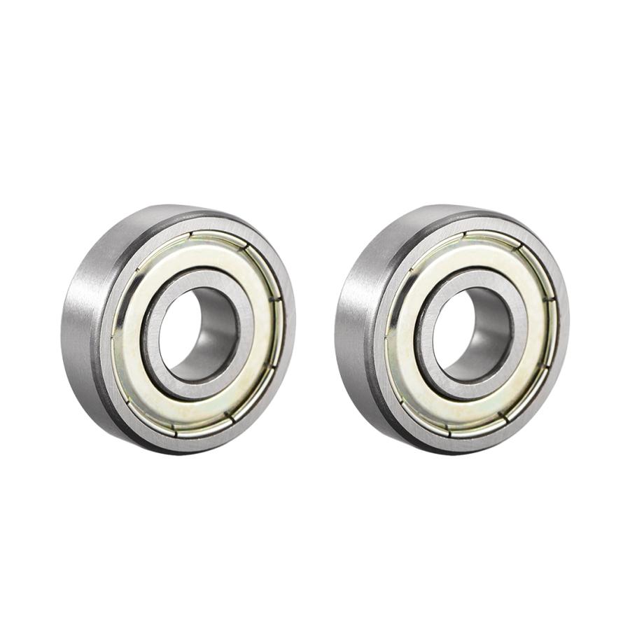 uxcell ボールベアリング シール付きベアリング 炭素鋼 9mmx 24mmx7mm