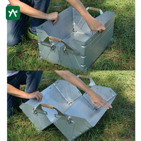 snow peak（スノーピーク） シェルフコンテナ25 2個セット ケース