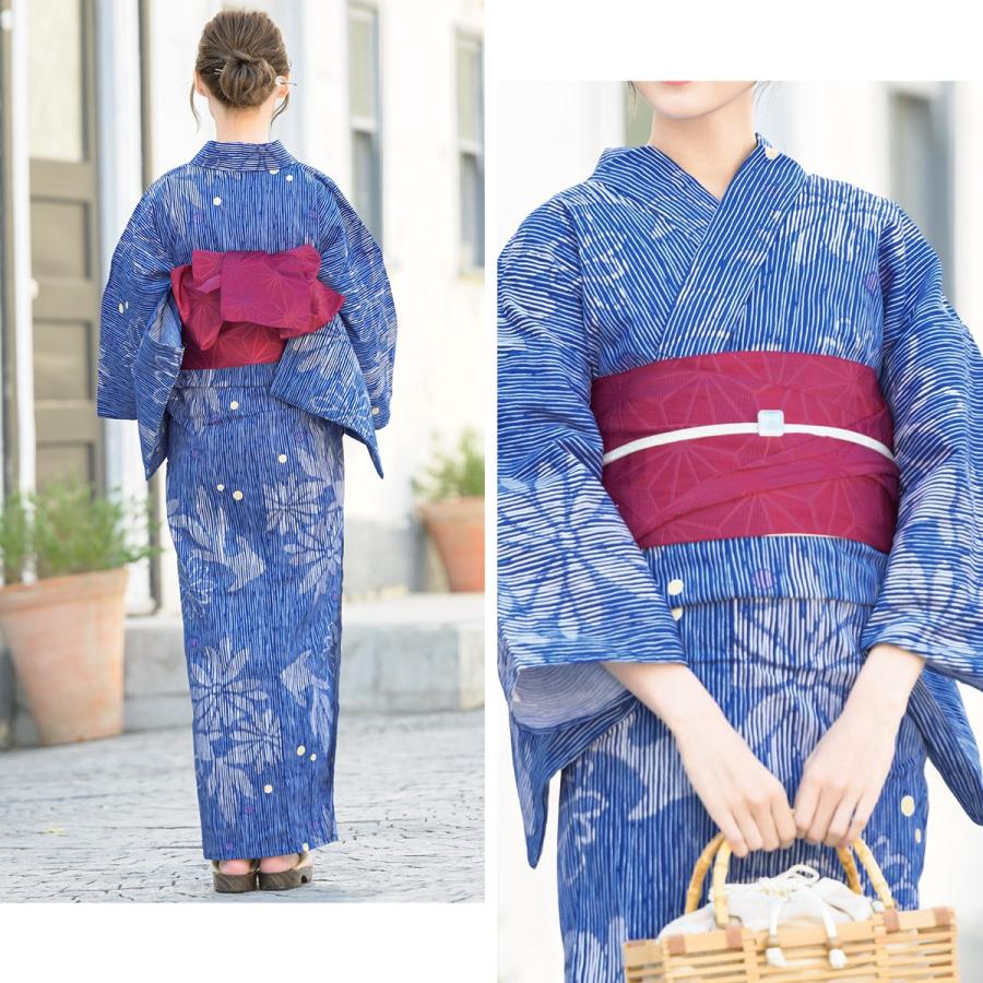 SOUBIEN（創美苑） 浴衣 セット レディース 浴衣セット 大人 F 帯 夏 2