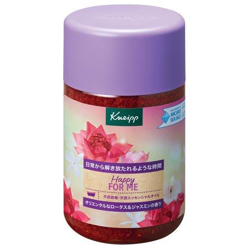クナイプ バスソルト ハッピーフォーミー ロータス＆ジャスミンの香り