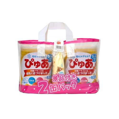 雪印メグミルク ぴゅあ 缶 ( 820g×2缶パック )/ : 爽快ドラッグ - 通販