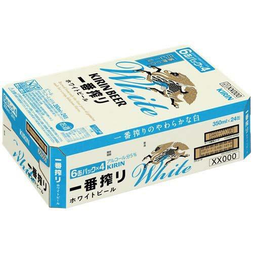 キリン一番搾り ホワイトビール ( 350ml×24本 )/ 一番搾り : 爽快
