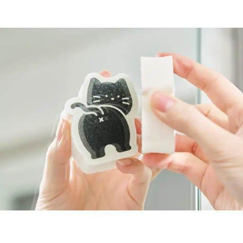 貼りつく鏡磨き おしりねこ BX836 ( 1個 ) : 爽快ドラッグ - 通販