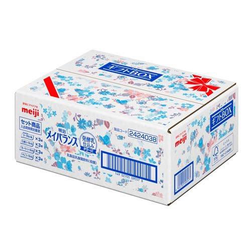 メイバランスミニ カップ 発酵乳仕込みシリーズ ギフトBOX 4種類*3本