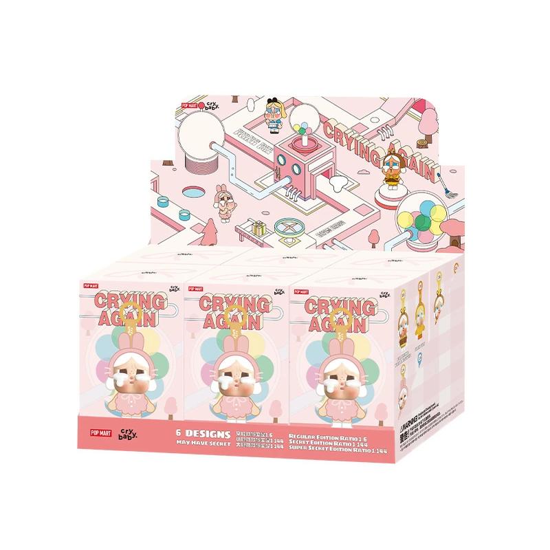 POP MART CRYBABY Crying Again シリーズフェイスぬいぐるみ [アソート