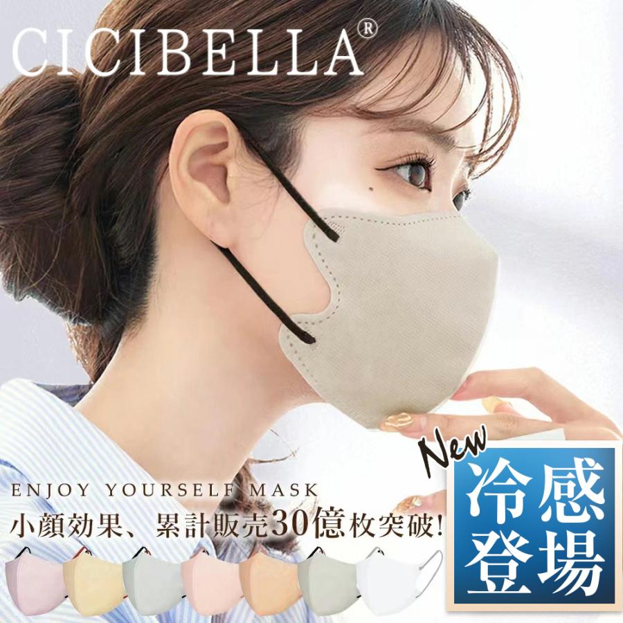期間限定クーポンで198円】CICIBELLA シシベラマスク 3Dマスク 立体