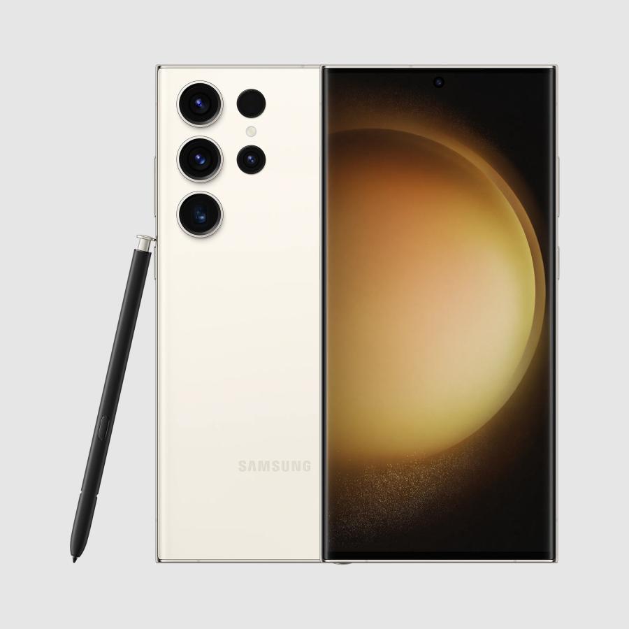 Galaxy S23 Ultra 本体 512GB SIMフリー SM-S918N クリーム Aランク