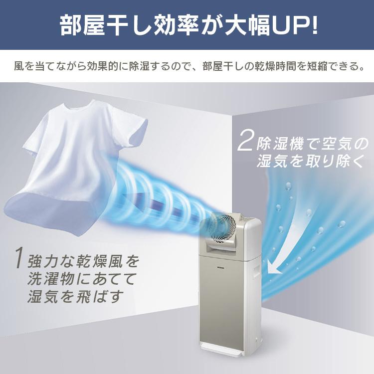 IRIS OHYAMA（アイリスオーヤマ） 除湿器 サーキュレーター付き除湿機