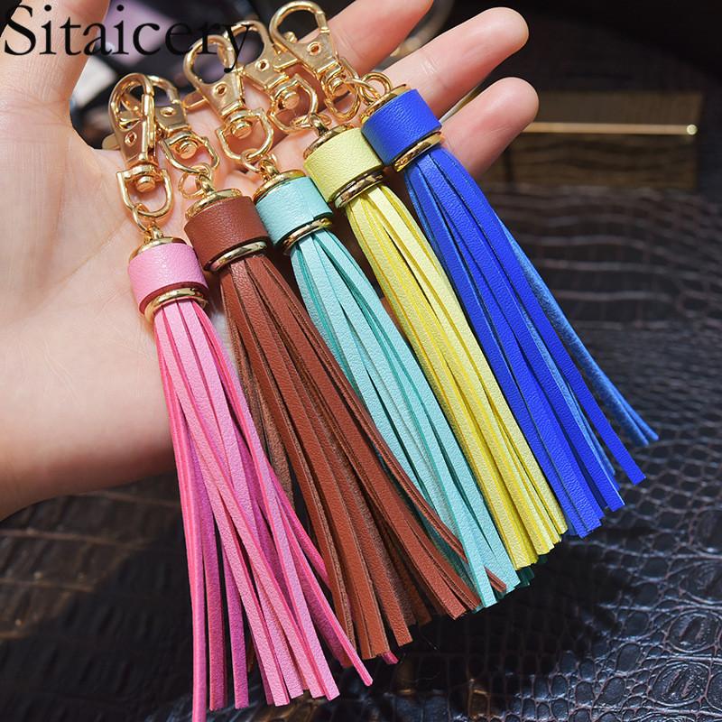 選べる2カラー)【全10色】タッセル チャーム ストラップ キーホルダー