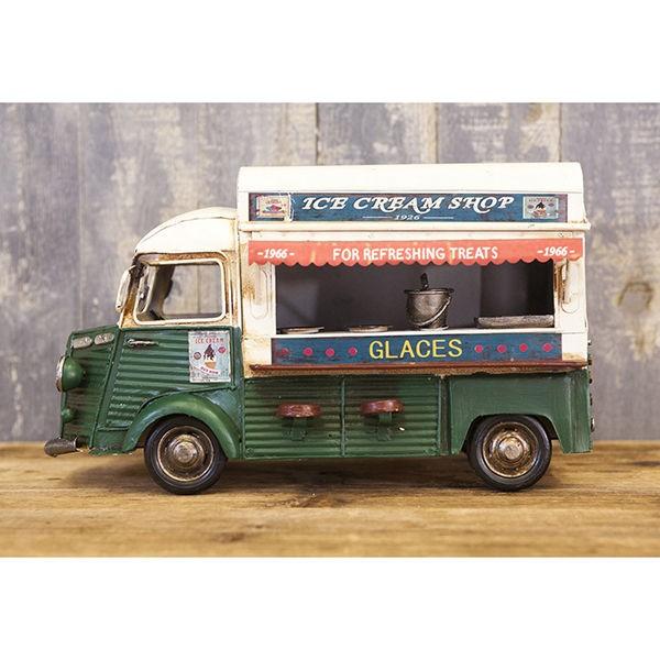 アメリカン レトロ ブリキおもちゃ 模型 アイスクリームショップ