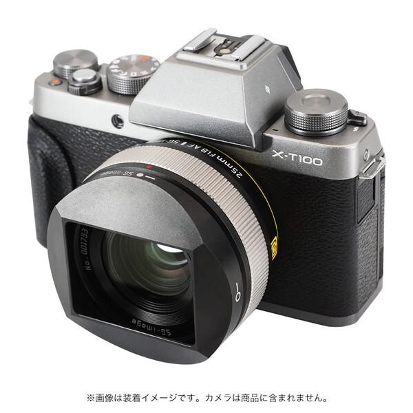 SG-image AF 25mm F1.8 富士フイルムXマウント APS-C シルバー 単焦点