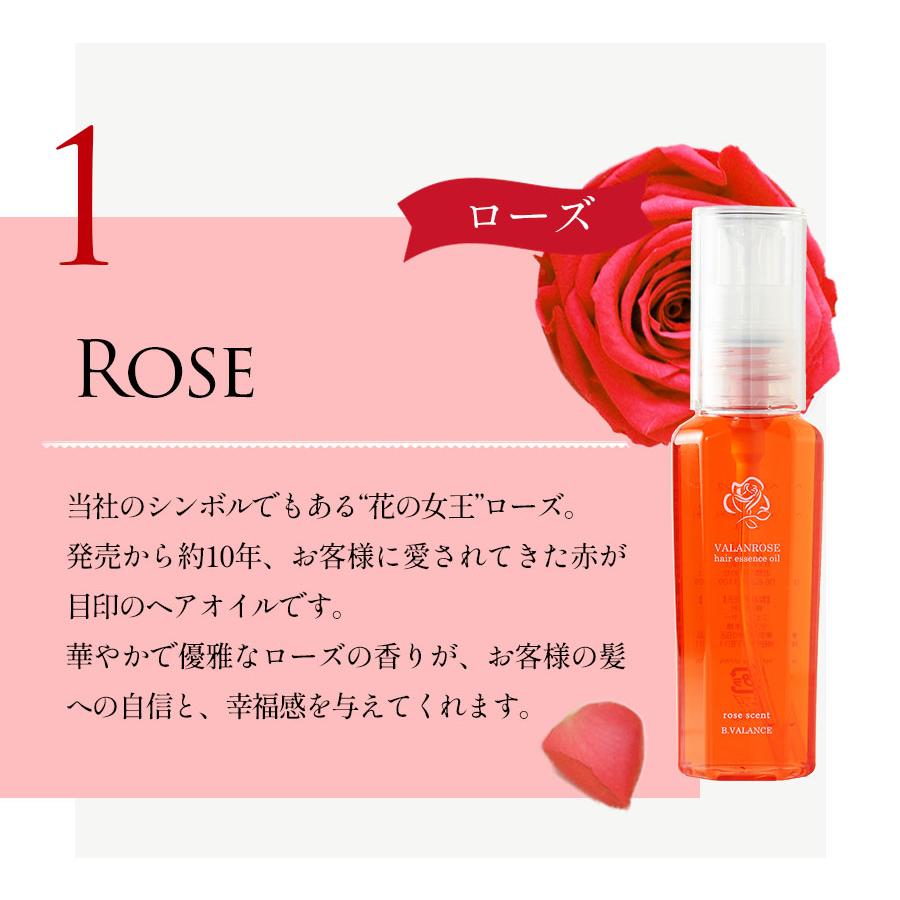 VALANROSE（バランローズ） 香りが選べる 縮毛補正 ヘアオイル ヘア