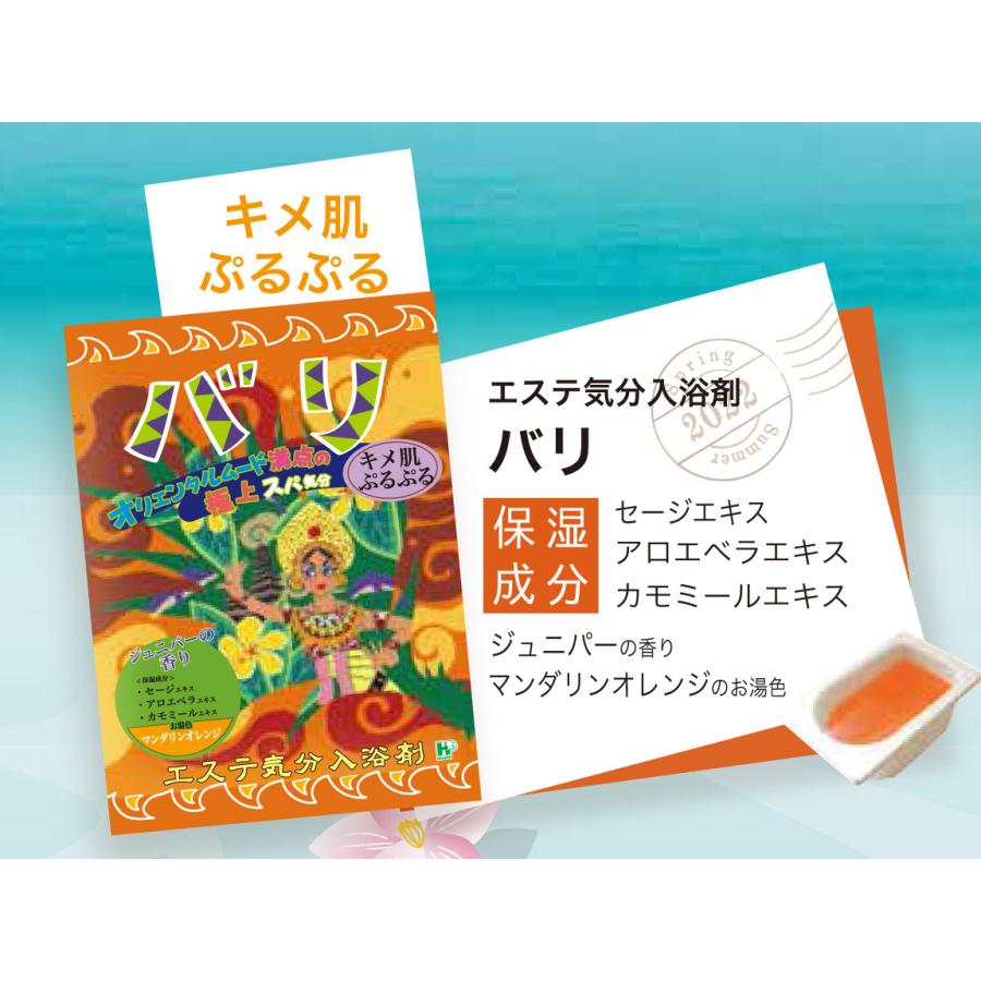 エステ気分 入浴剤 風呂 アソート 個包装 かわいい プレゼント