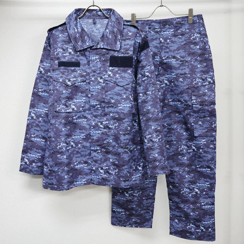 海上自衛隊. 迷彩戦闘服ジャケット&パンツセット(ウエスト98cm以下