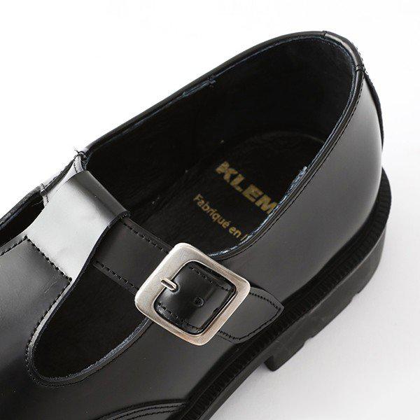 KLEMAN（クレマン） 正規品 T字ストラップレザーシューズ DAISYOR 靴