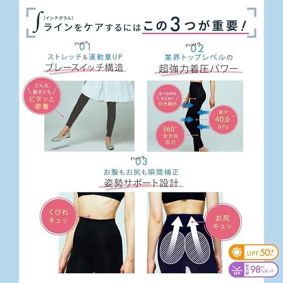 2個セット 即日発送 ベルミス スリム レギンス S M L LL サイズ カラー