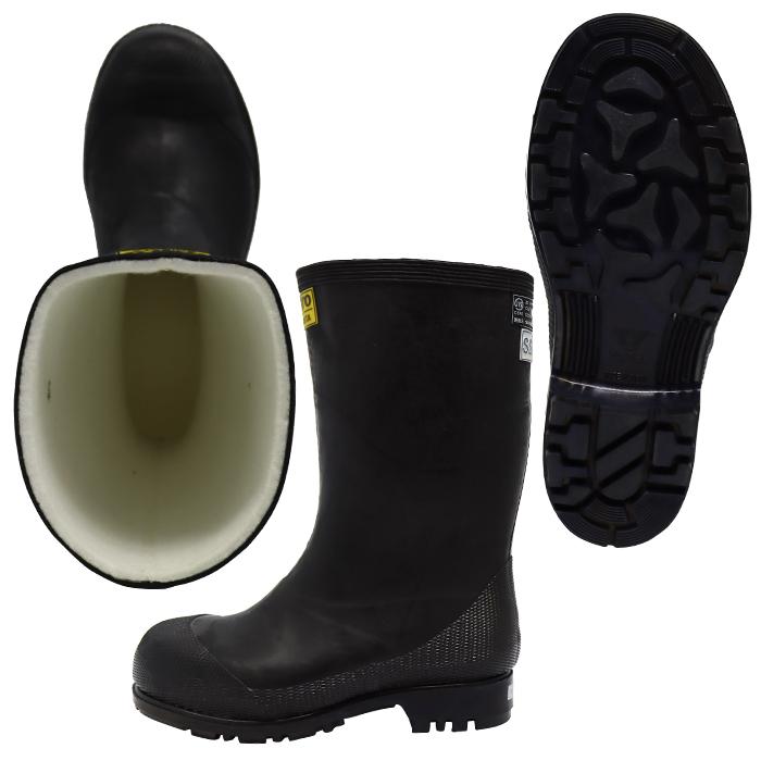 シバタ工業 別注 防滑ソール仕様 先しん -30度対応 長靴 フェルト 防寒