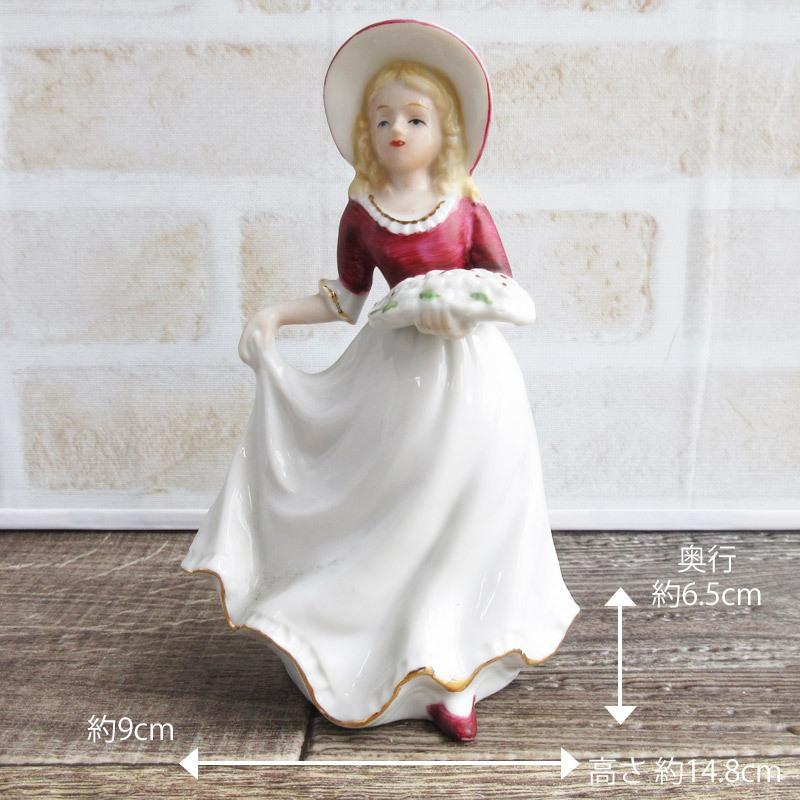 置物 インテリア 瀬戸物 陶製人形 西洋陶器 せともの レトロ