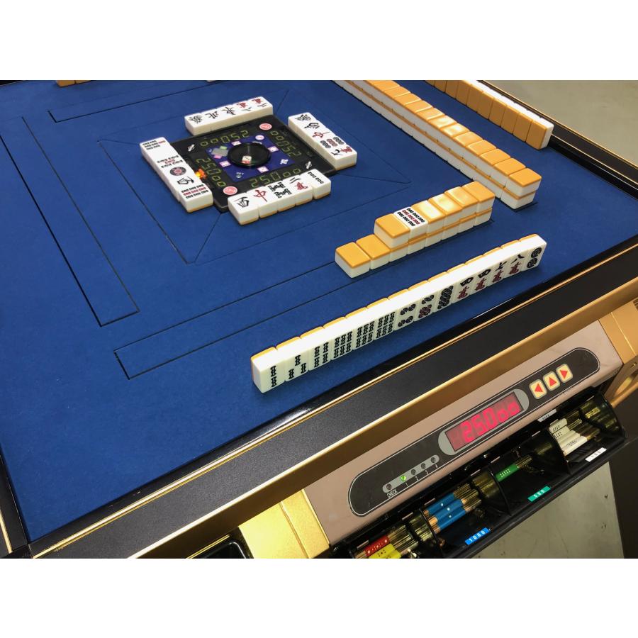 全自動麻雀卓 龍鳳CFゴールド枠 中古OH洗浄品 自動配牌ドラ出し 牌
