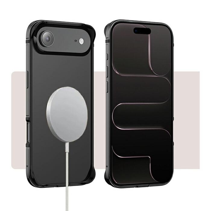 iPhone Air バンパー ケース ストラップホール付き アルミ 薄型