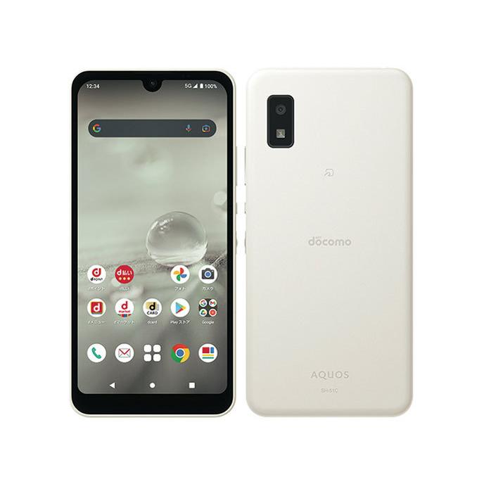 セイモバイル☆国内SIMフリーdocomo AQUOS wish2 [ホワイト] SH-51C