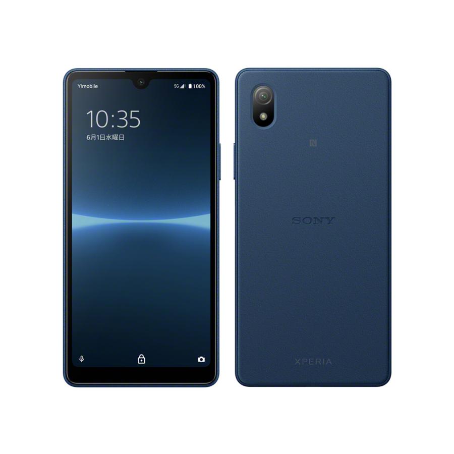 Xperia Ace セイモバイル☆国内SIMフリー Ymobile III ブルー A203SO