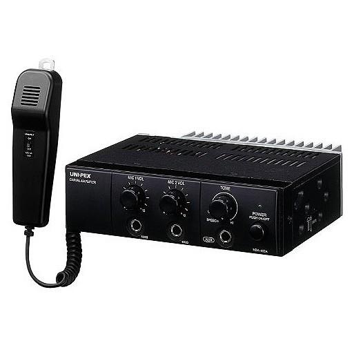 拡声器 ユニペックス 40W 車載用アンプ NDA-402A 選挙は当店におまかせ