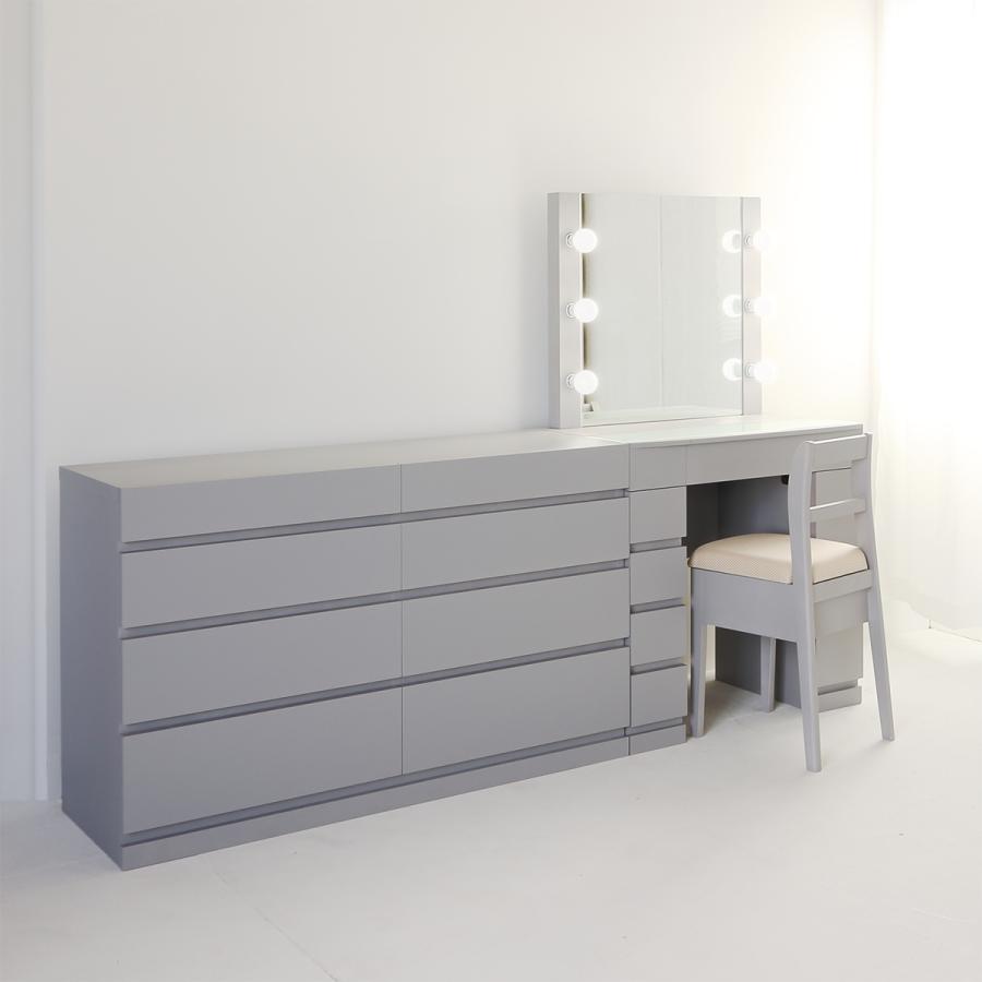 関本家具装芸 ドレッサー用チェスト プラスチェスト120 ドレッサーと