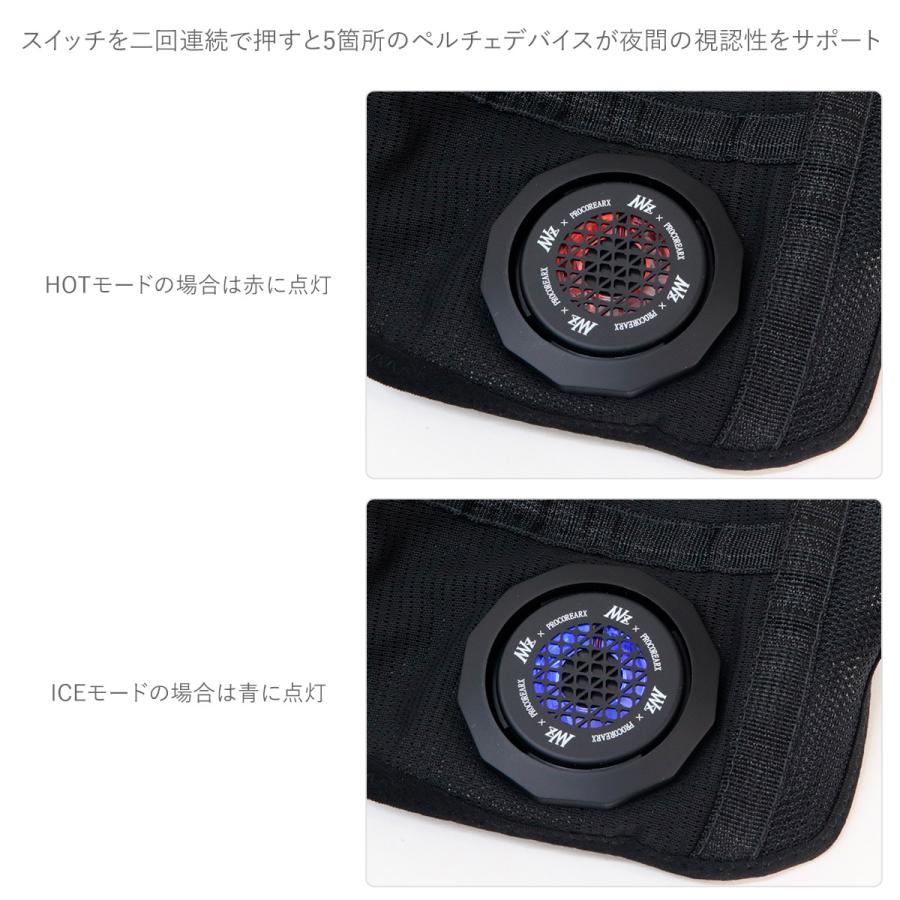 ワークマン ウィンドコア アイス×ヒーター ペルチェベスト PRO2 35580