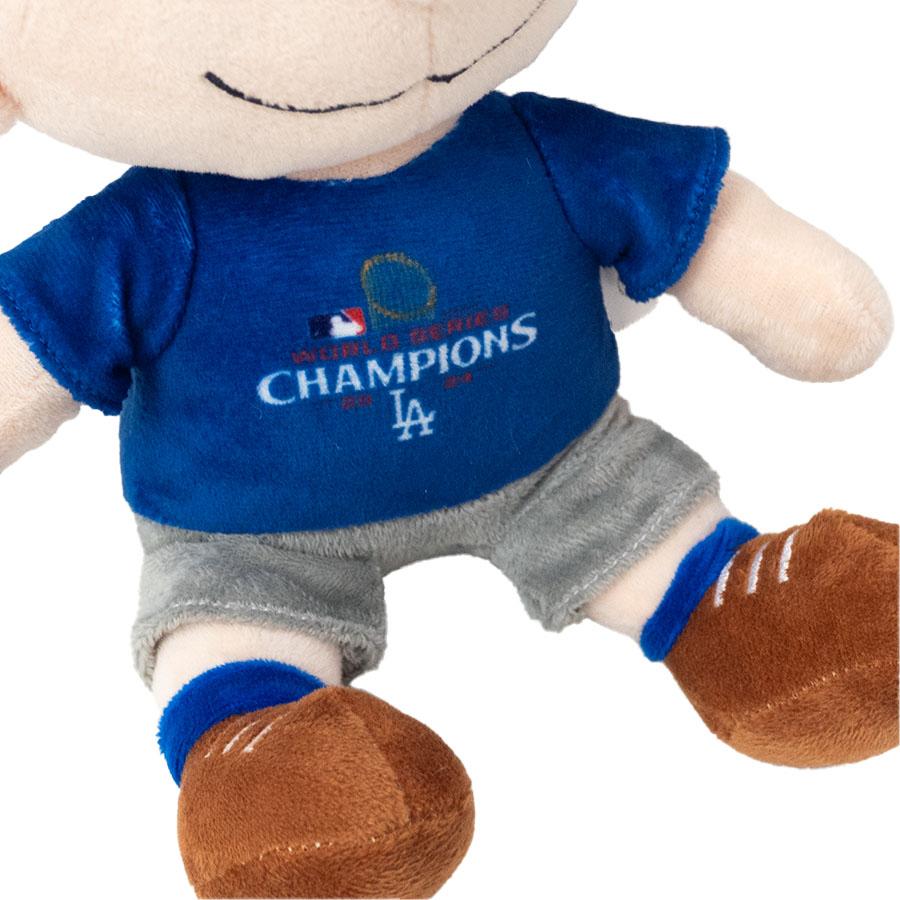 MLB チャーリー・ブラウン ドジャース ぬいぐるみ ワールドシリーズ