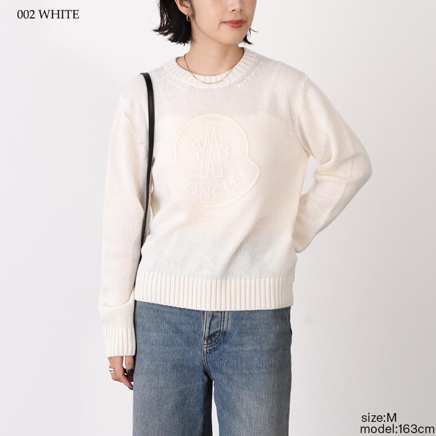 MONCLER（モンクレール） ニット セーター トップス 刺しゅうロゴ