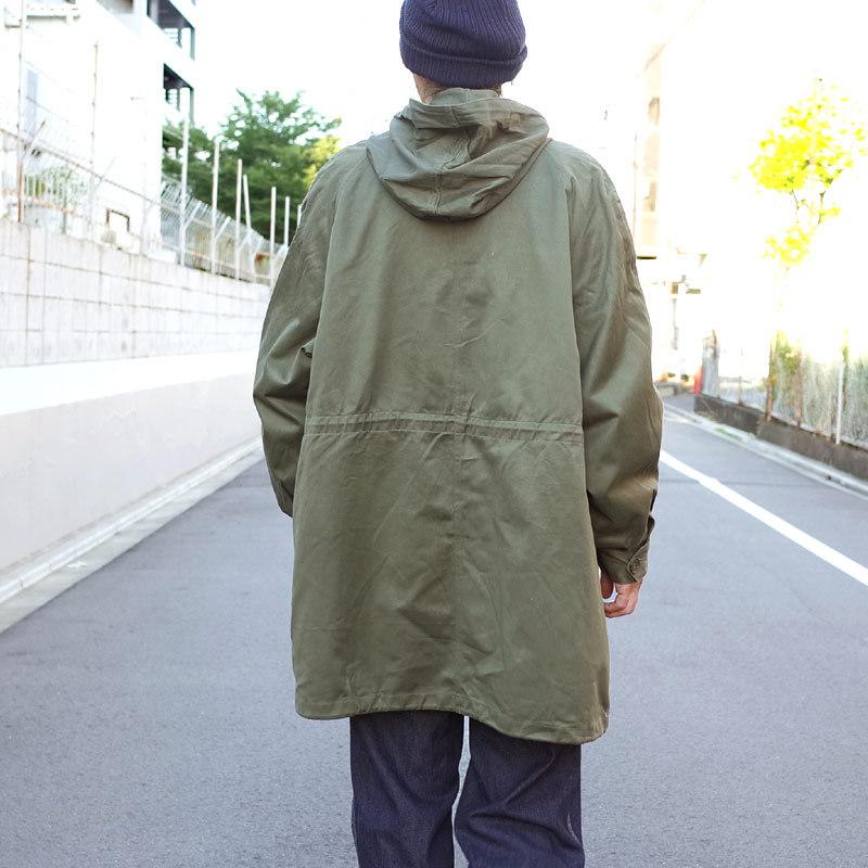 フランス軍 M-64 パーカー ライナー付き オリーブ デッドストック