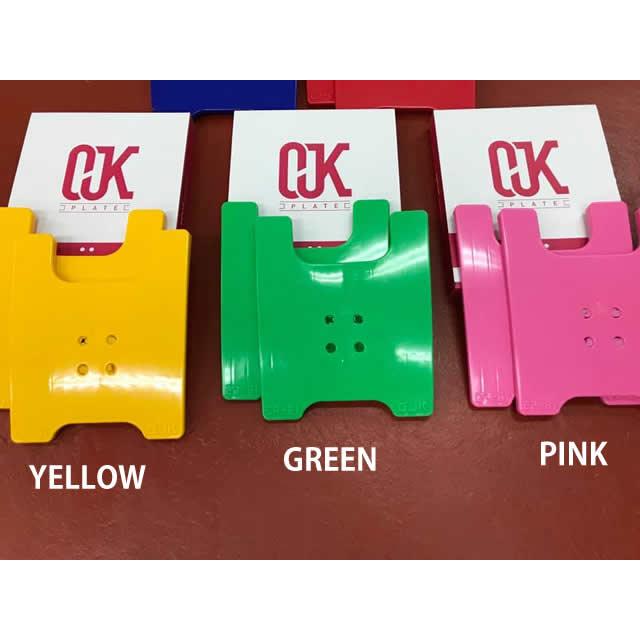 プレート改良☆新ボルト☆OJK CARVING PLATE 01 MIDDLE FREESTYLE