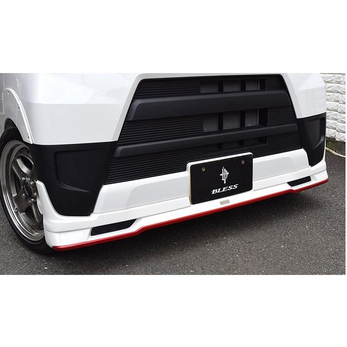 S321V/S331Vハイゼットカーゴ)フロントハーフスポイラーVer1【LED無し