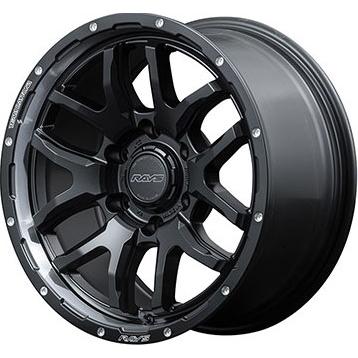 レイズ デイトナ F6ブースト セミグロスブラック 17インチ【265/65R17