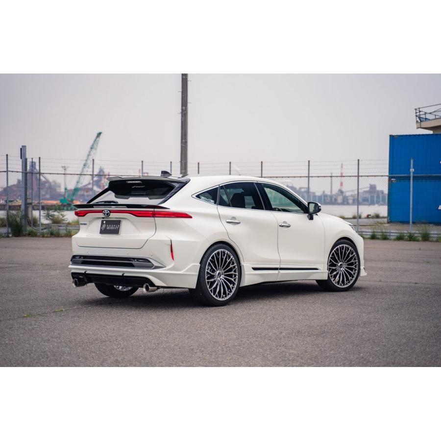 80系ハリアー リアバンパースポイラー未塗装 ダブルエイト(DOUBLE