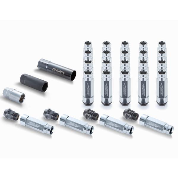 ロング/ローレットタイプ】2ピースシェルナット(6穴-24本入り/5穴-20本