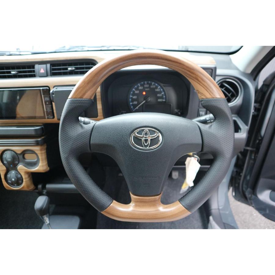 160系プロボックス/サクシード本革ガングリップD型ステアリング