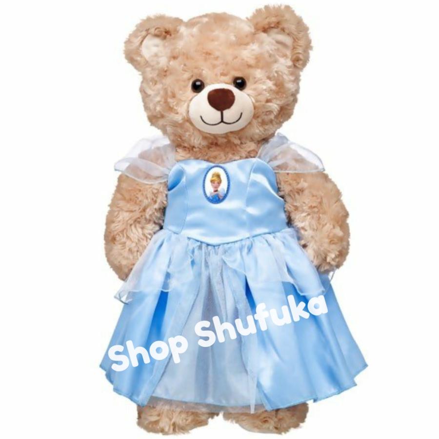 ディズニープリンセス ビルドアベア シンデレラ ドレス ぬいぐるみ