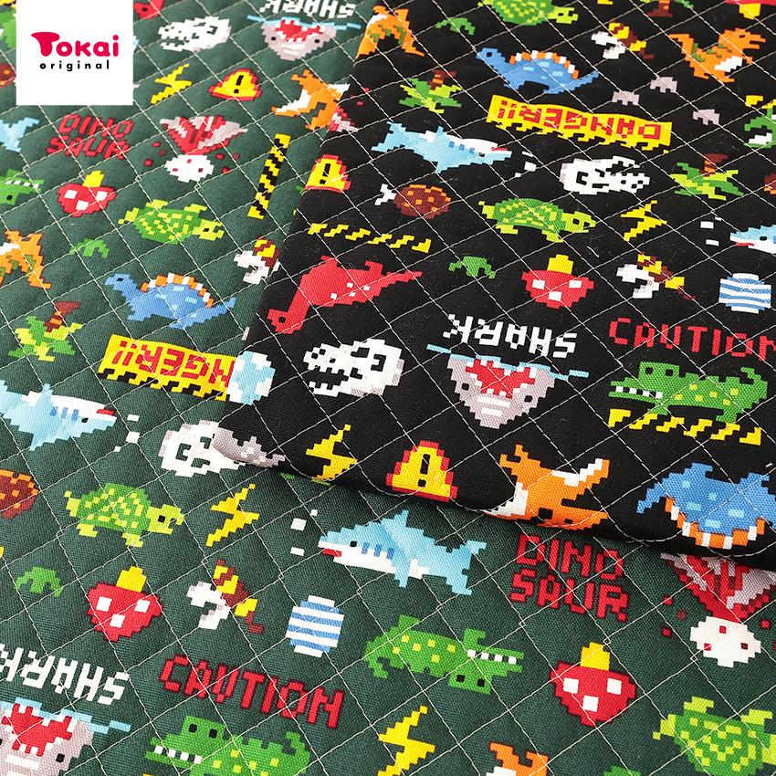 クラフトハートトーカイ きけんなピクセル オックスキルト 50cm単位