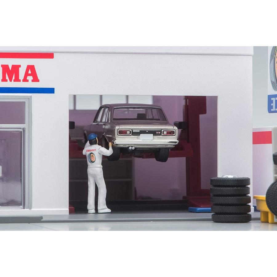 トミーテック トミカラマ ヴィンテージ 1/64 05a タイヤショップ