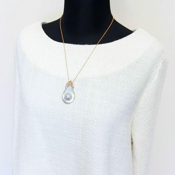 TASAKI（タサキ） 【送料無料】タサキ 田崎真珠 TASAKI K18 マベパール