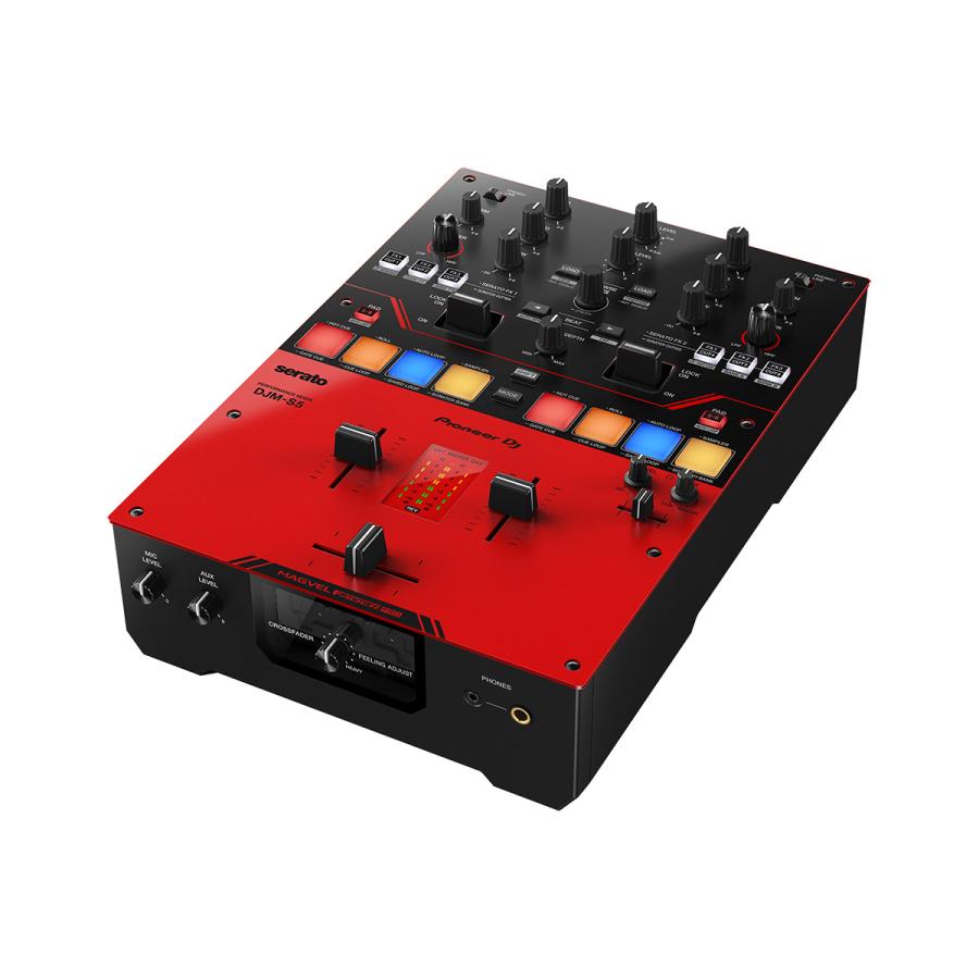Pioneer DJ パイオニア DJM-S5 (Gloss red) 2ch DJミキサー スクラッチ